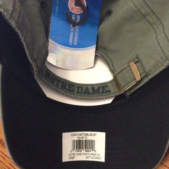 3 Notre Dame baseball hats all new - Picture 4 of 5